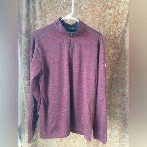 KÜHL Zip up long sleeve pullover men’s size LARGE